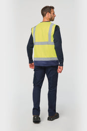 WK. Designed To Work WK618 - Gerecycled Hi-viz Veiligheidsvest met Rits