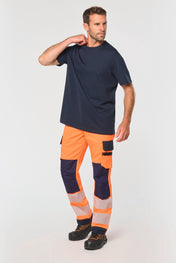 Pantalones de Trabajo Unisex Reciclados de Alta Visibilidad – 250 g/m² | WK760