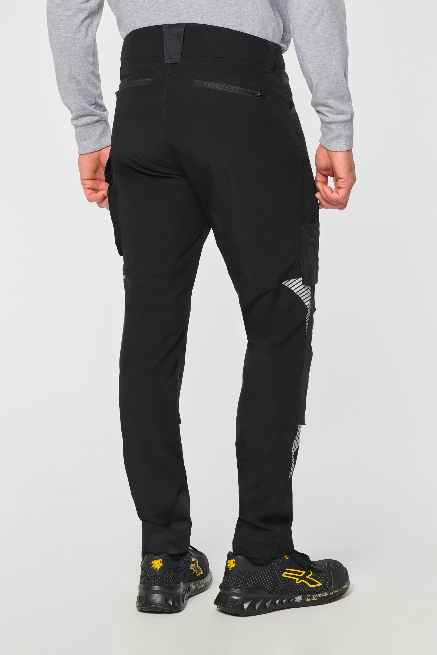 WK. Designed To Work WK747 - Gerecyclede Lichtgewicht Stretch Broek met Meerdere Zakken