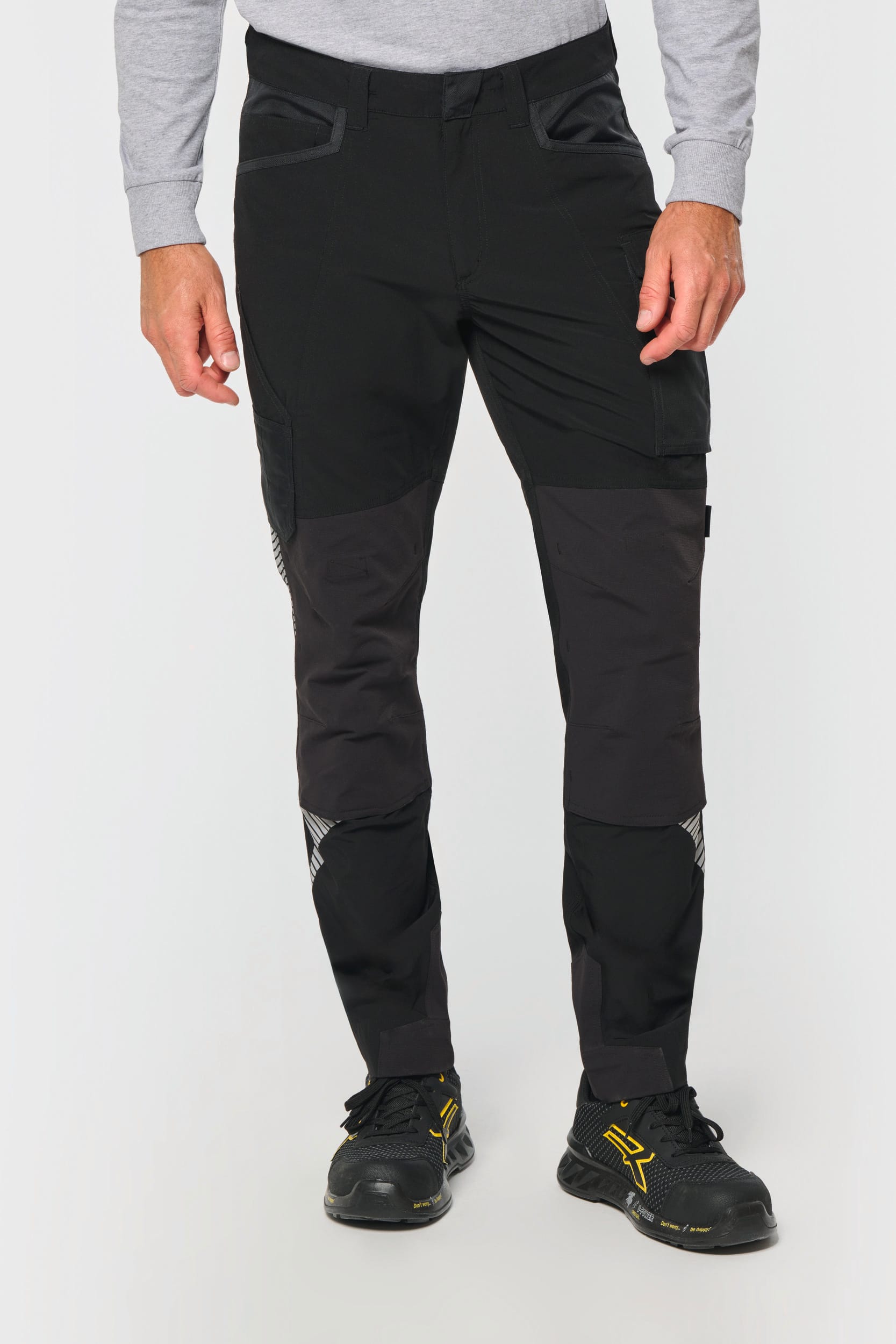 WK. Designed To Work WK747 - Gerecyclede Lichtgewicht Stretch Broek met Meerdere Zakken