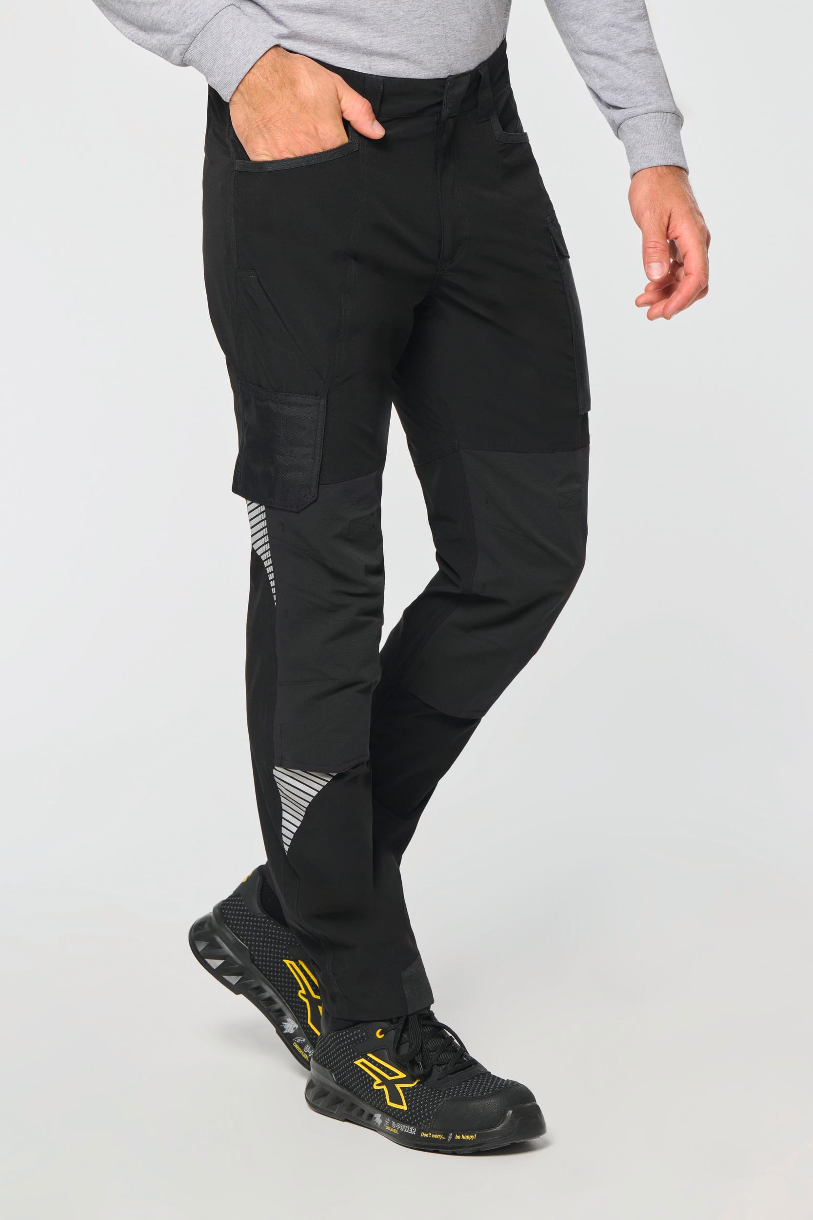WK. Designed To Work WK747 - Gerecyclede Lichtgewicht Stretch Broek met Meerdere Zakken