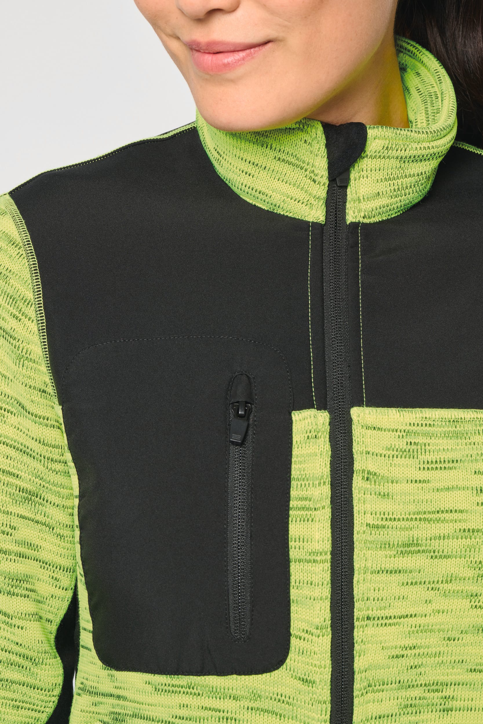 WK. Designed To Work WK9109 - Gerecycled Dames Polytricot Jack