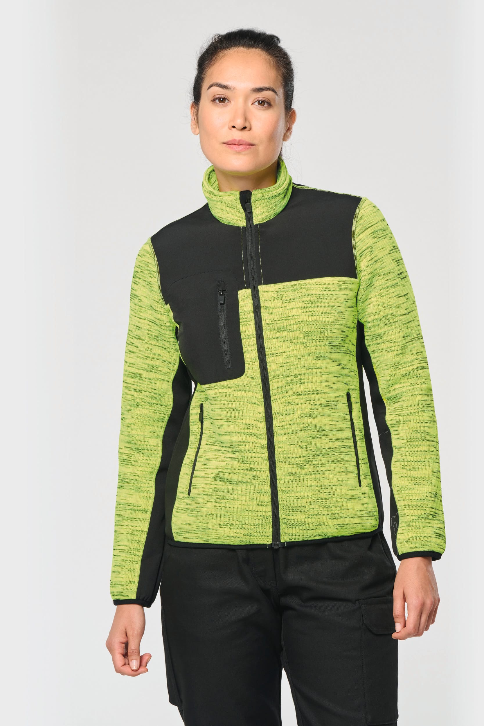 WK. Designed To Work WK9109 - Gerecycled Dames Polytricot Jack