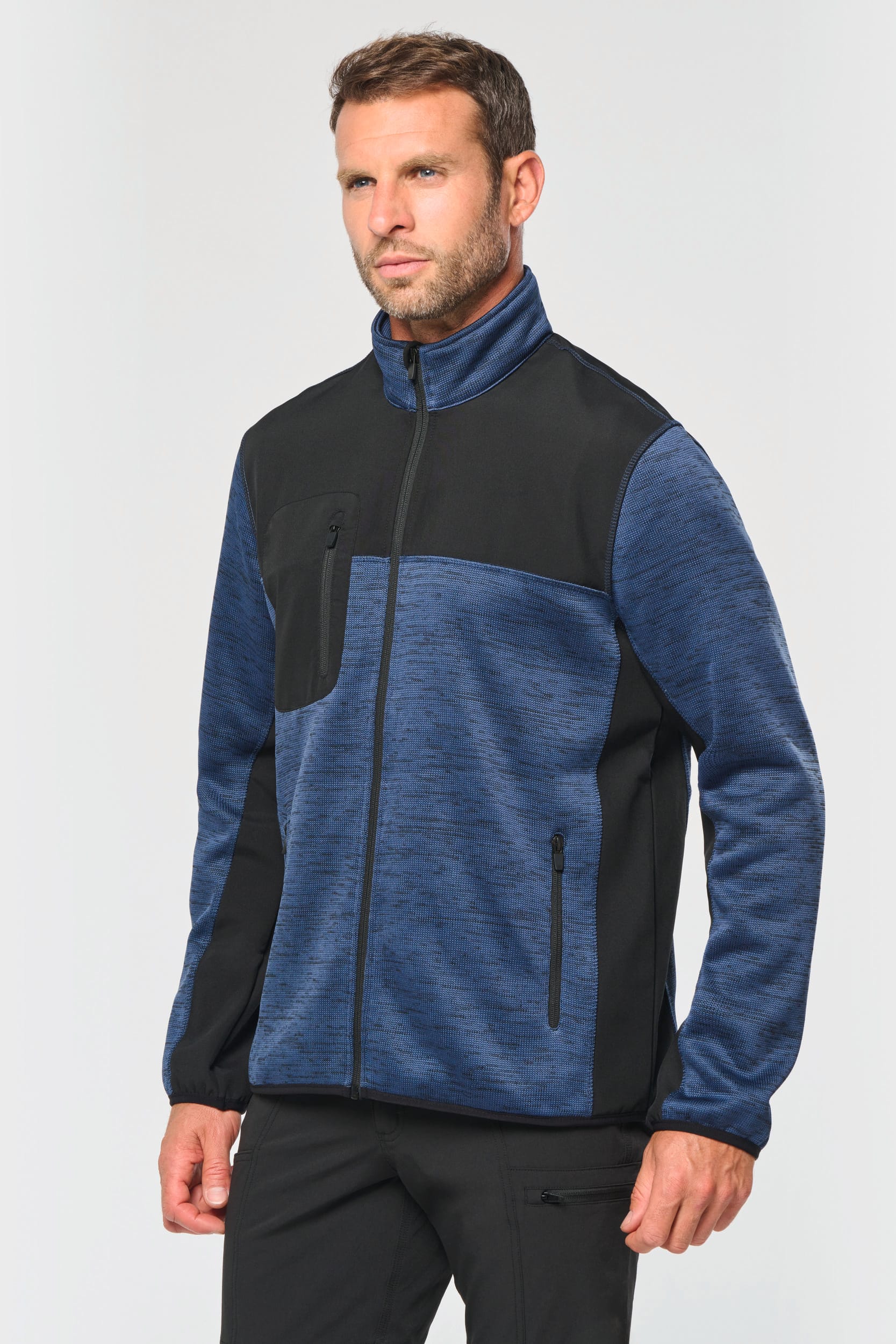WK. Designed To Work WK9108 - Gerecycled Heren Polytricot Jack