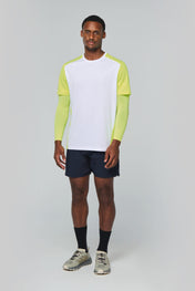 T-shirt de sport bicolore écologique pour homme – PA4014