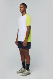 T-shirt de sport bicolore écologique pour homme – PA4014
