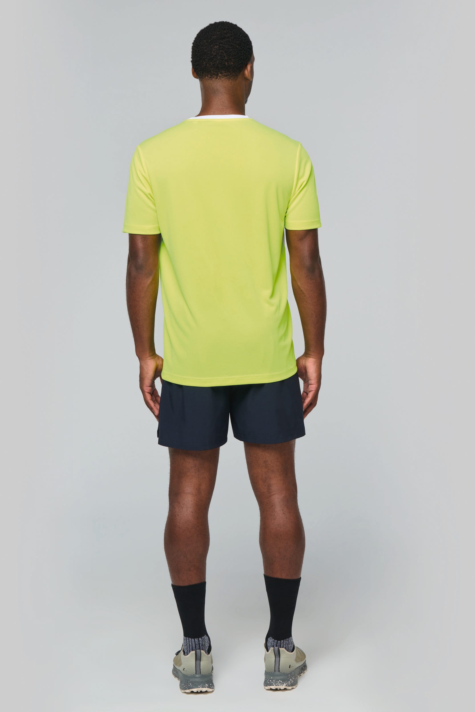 T-shirt de sport bicolore écologique pour homme – PA4014