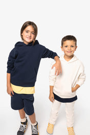 Sweat à capuche Oversized en coton biologique pour enfants – 300 g/m² | NS438