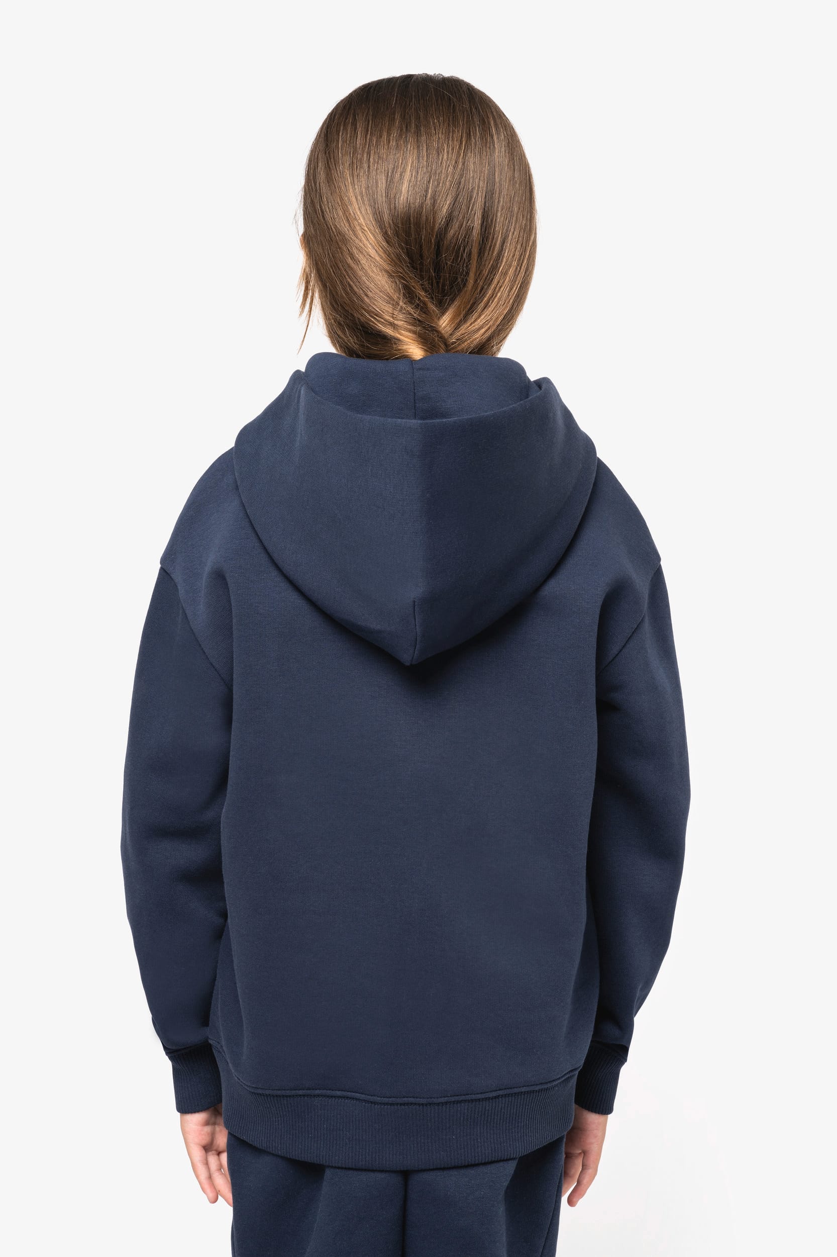 Sweat à capuche Oversized en coton biologique pour enfants – 300 g/m² | NS438