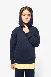 Sweat à capuche Oversized en coton biologique pour enfants – 300 g/m² | NS438