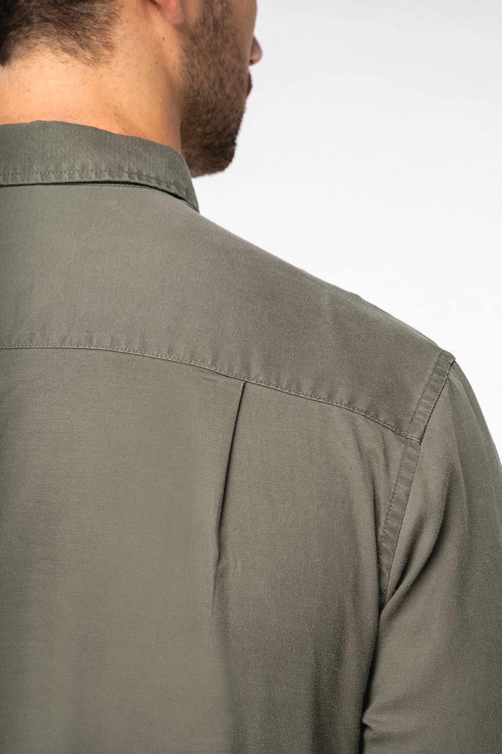 Camisa Lavada para Hombre de Lyocell y Algodón Orgánico – 125 g/m² | SP513