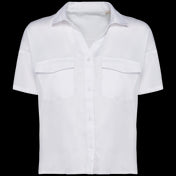 Oversized Camisa de Lyocell y Algodón Orgánico para Mujer – 125 g/m² | SP514