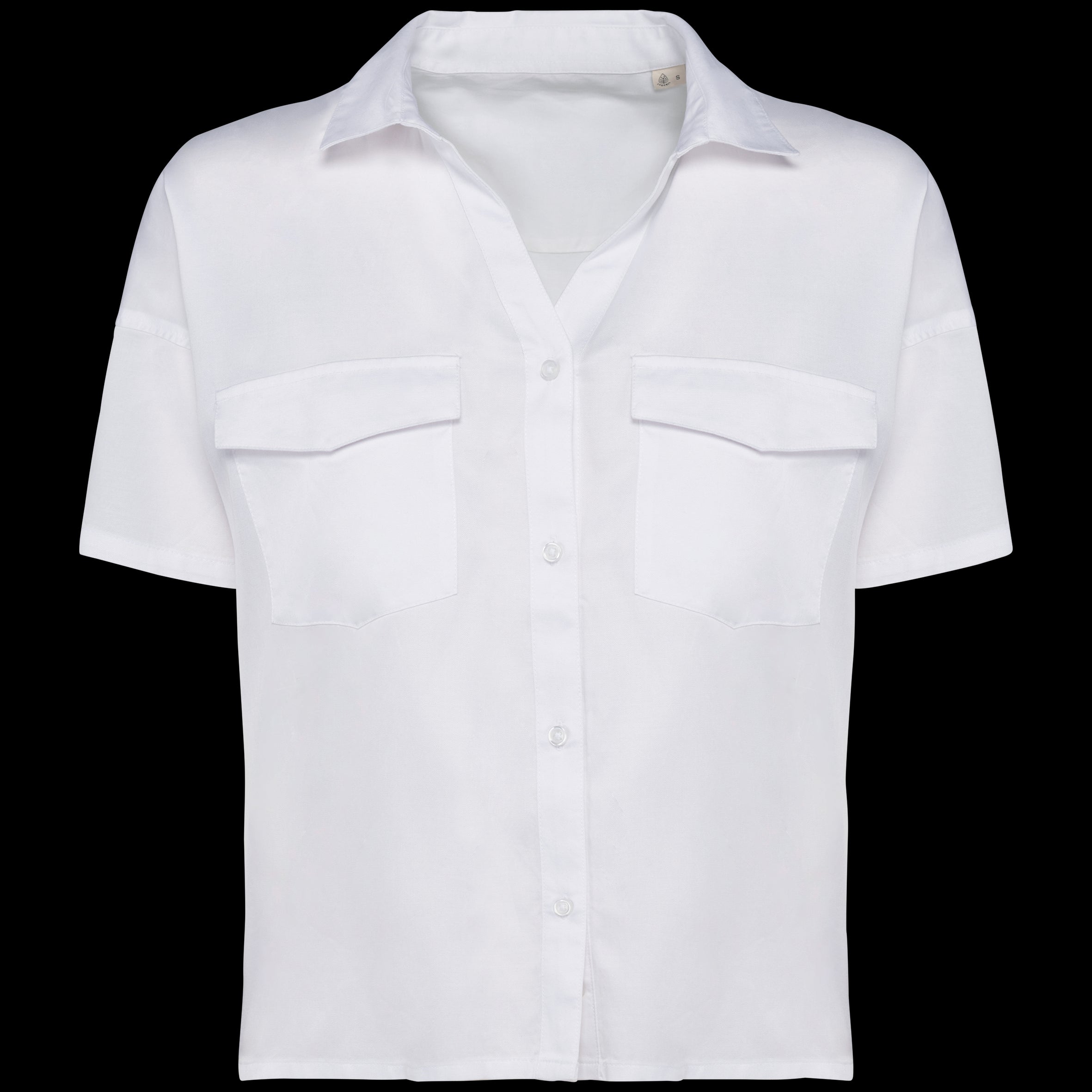 Oversized Camisa de Lyocell y Algodón Orgánico para Mujer – 125 g/m² | SP514