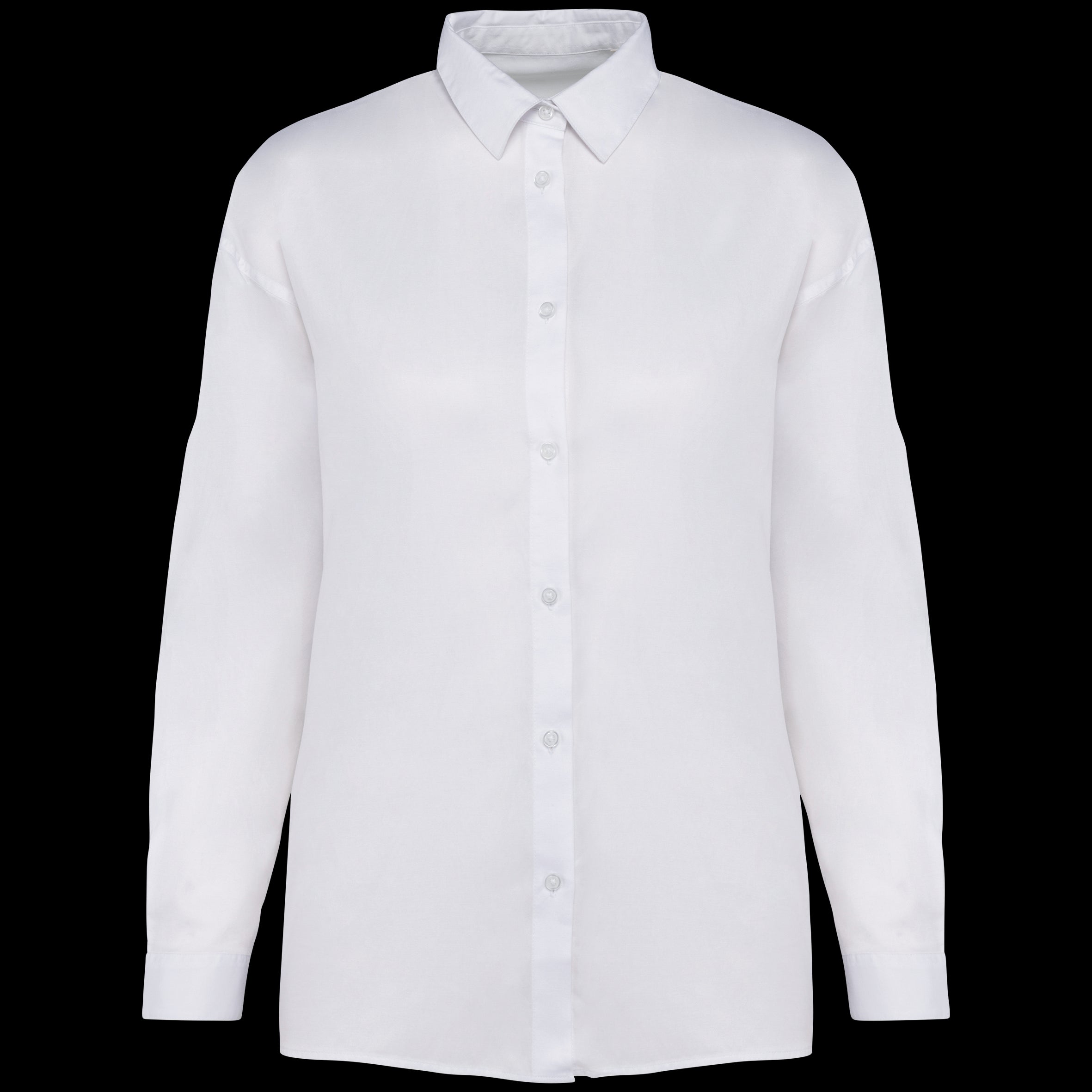 Camisa relajada de Lyocell y algodón orgánico para mujer – 125 g/m² | SP515
