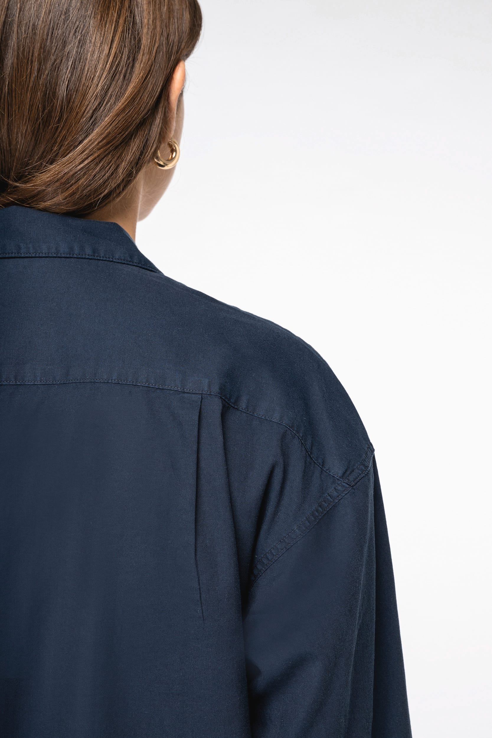Camisa relajada de Lyocell y algodón orgánico para mujer – 125 g/m² | SP515