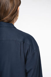 Camisa relajada de Lyocell y algodón orgánico para mujer – 125 g/m² | SP515