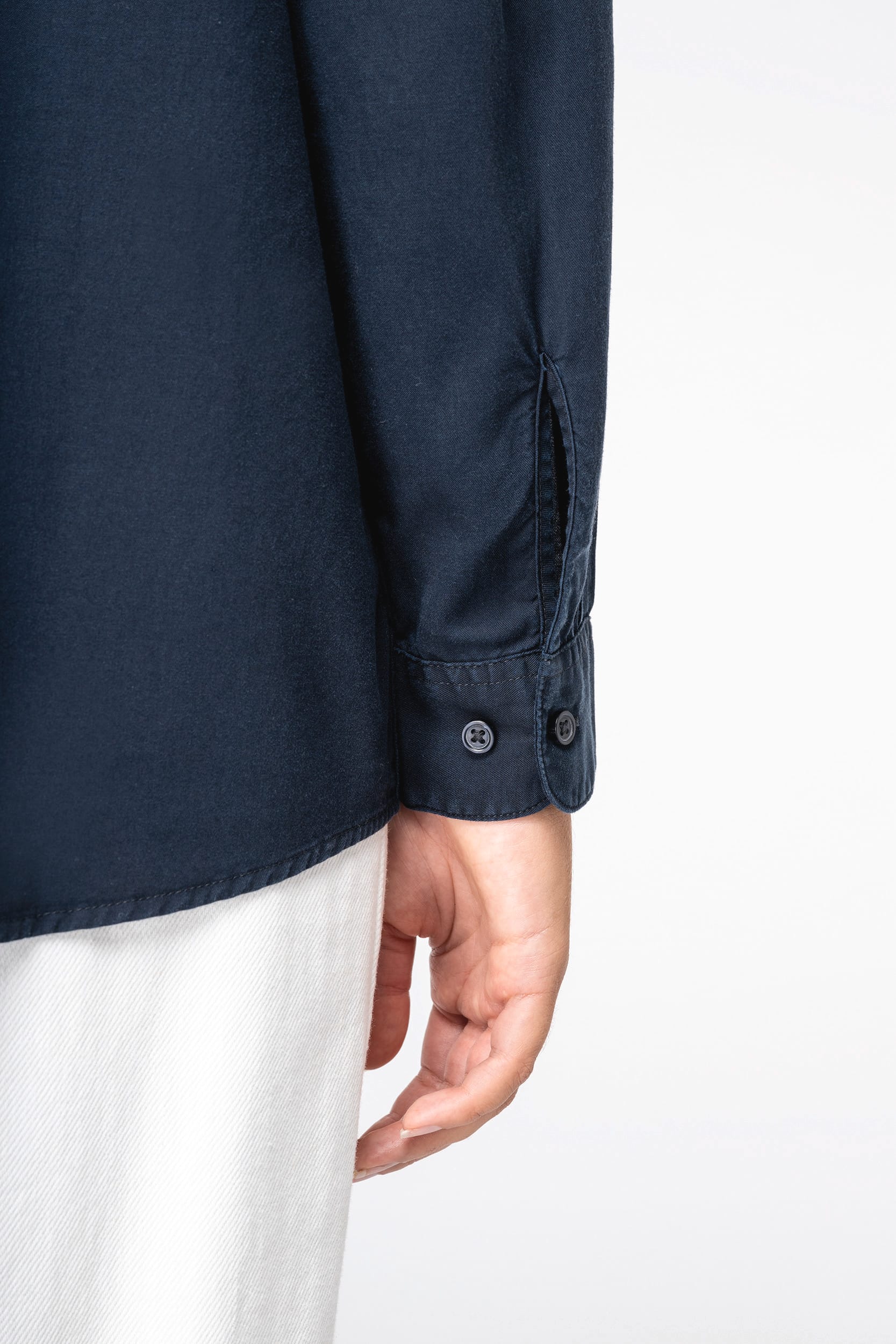 Camisa relajada de Lyocell y algodón orgánico para mujer – 125 g/m² | SP515