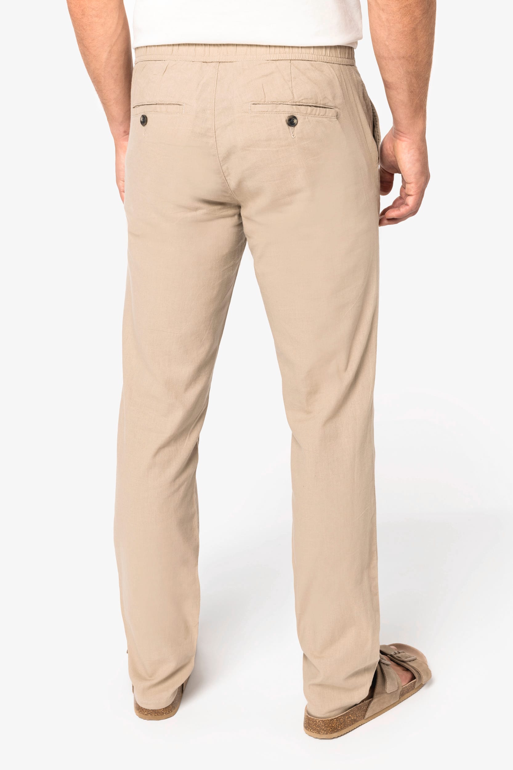 Pantalones de Lino y Algodón Orgánico para Hombre – 170 g/m² | SP708