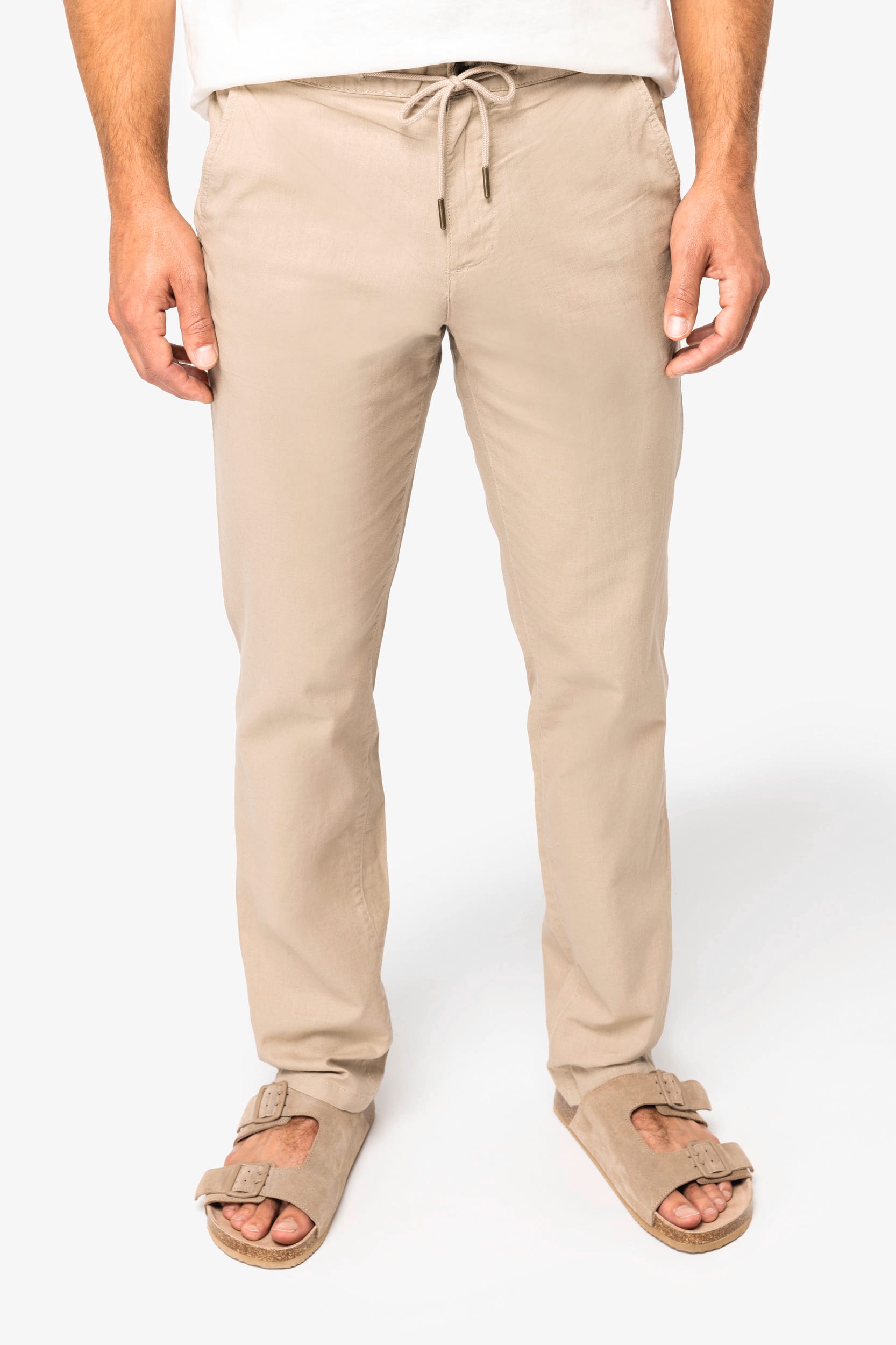 Pantalones de Lino y Algodón Orgánico para Hombre – 170 g/m² | SP708