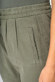 Washed Lyocell & Organic Cotton Trousers for Women – 190 g/m² | SP724
