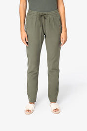 Washed Lyocell & Organic Cotton Trousers for Women – 190 g/m² | SP724