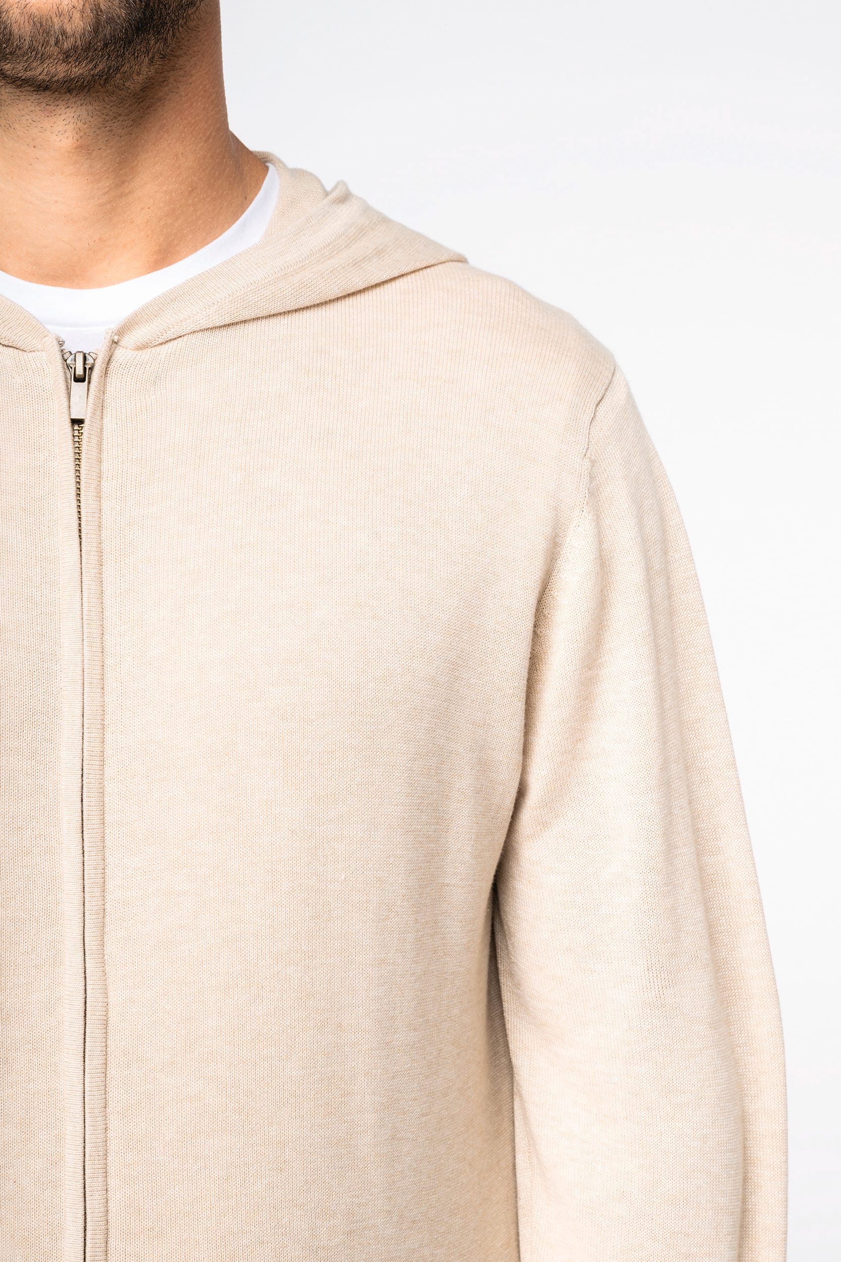 Men’s Hooded Lyocell & Organic Cotton Sweater – 245 g/m² | SP906