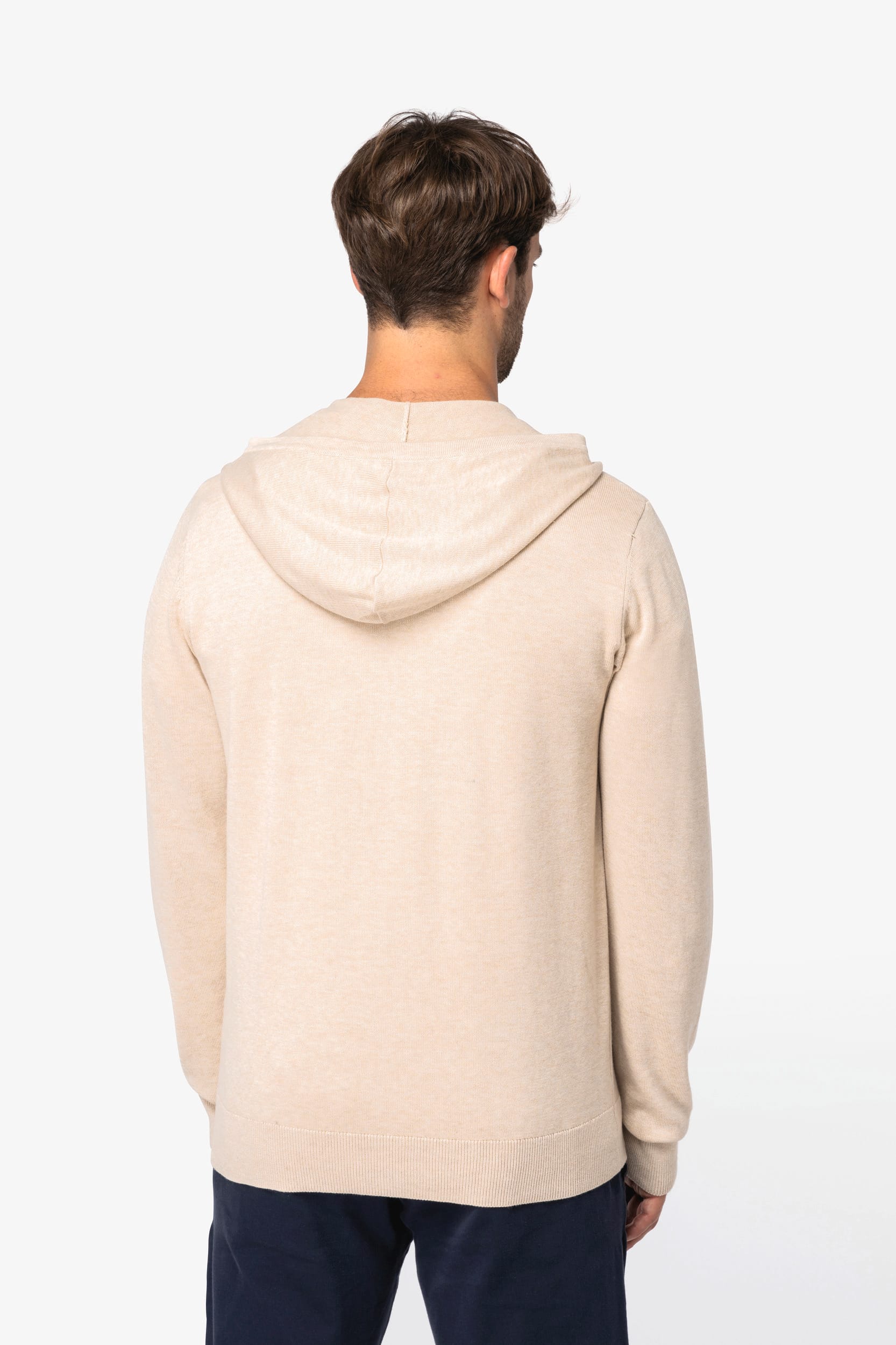 Men’s Hooded Lyocell & Organic Cotton Sweater – 245 g/m² | SP906