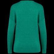Women’s V-Neck Lyocell & Organic Cotton Sweater – 250 g/m² | SP921