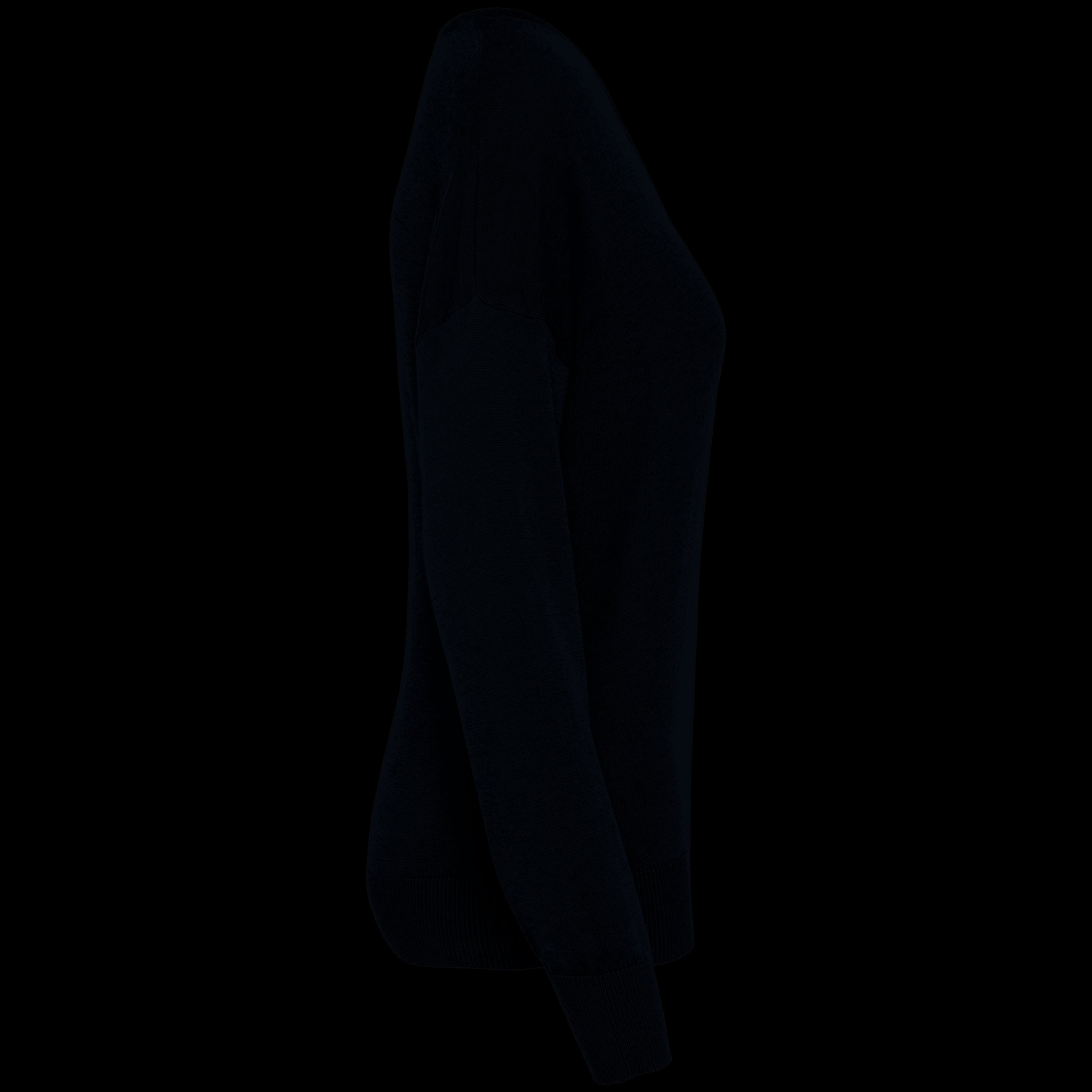 Women’s V-Neck Lyocell & Organic Cotton Sweater – 250 g/m² | SP921
