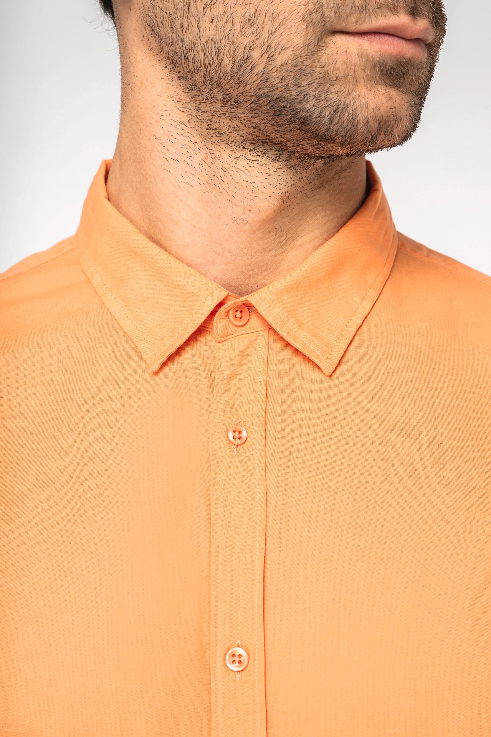 Organic Cotton Poplin Shirt for Men | SP506IC