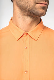 Organic Cotton Poplin Shirt for Men | SP506IC