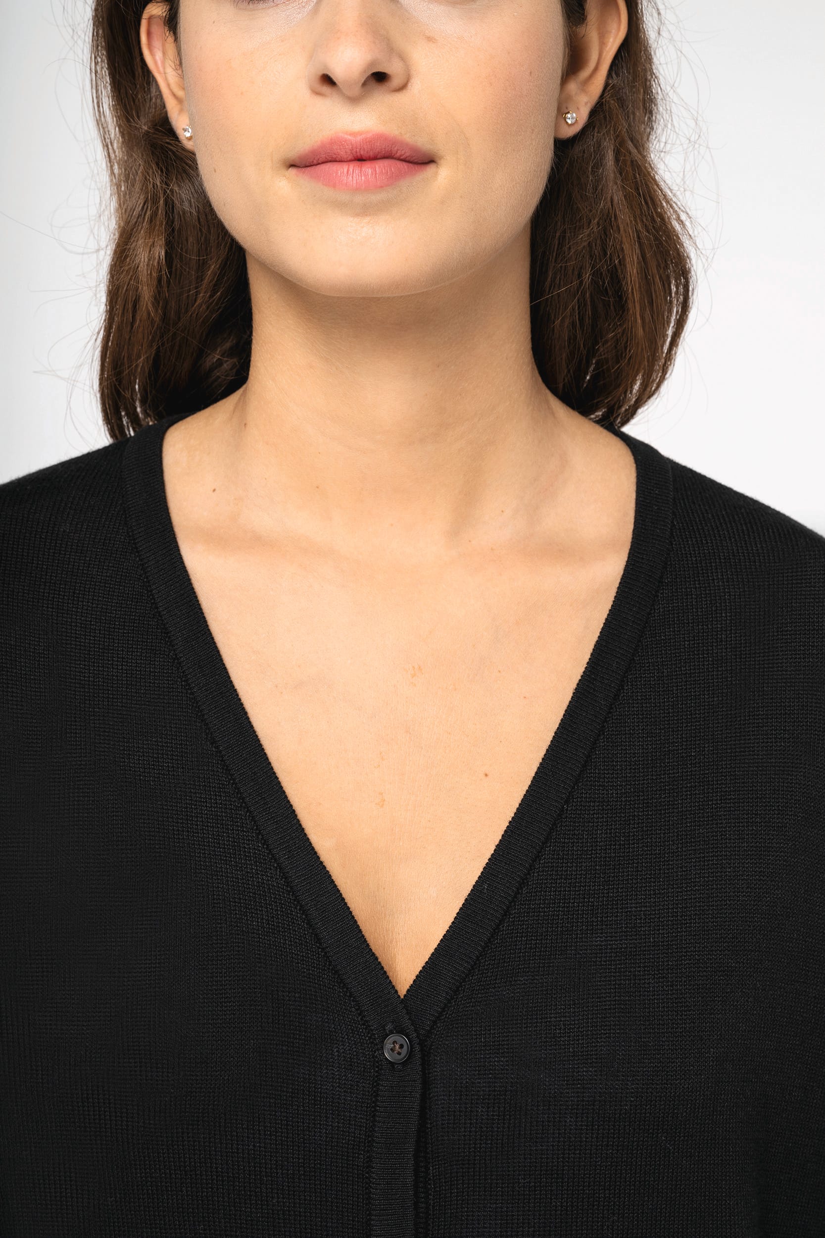 Women’s Lyocell & Organic Cotton Cardigan – 250 g/m² | SP922
