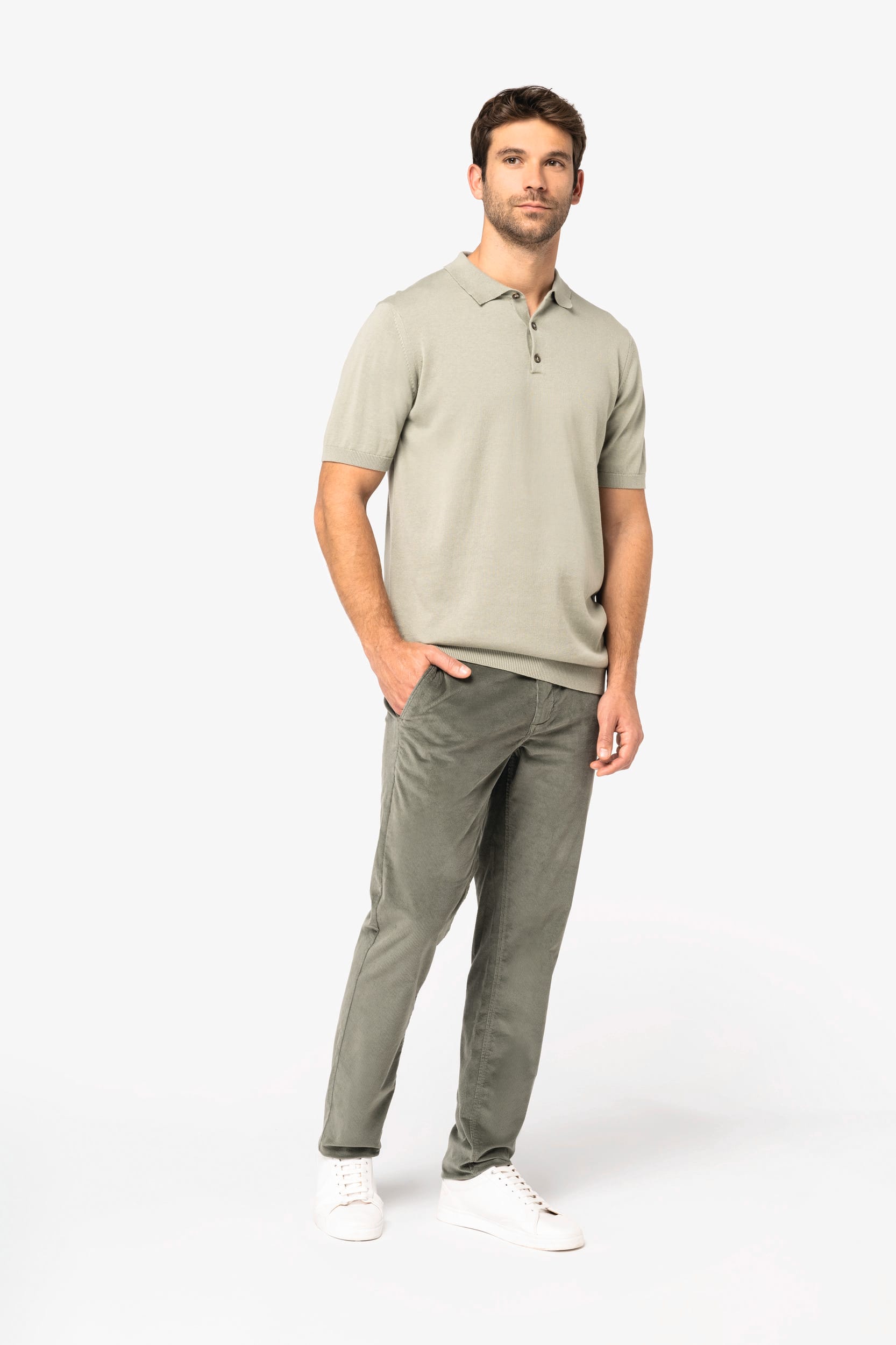 Men’s Organic Corduroy Trousers – 250 g/m² | SP743
