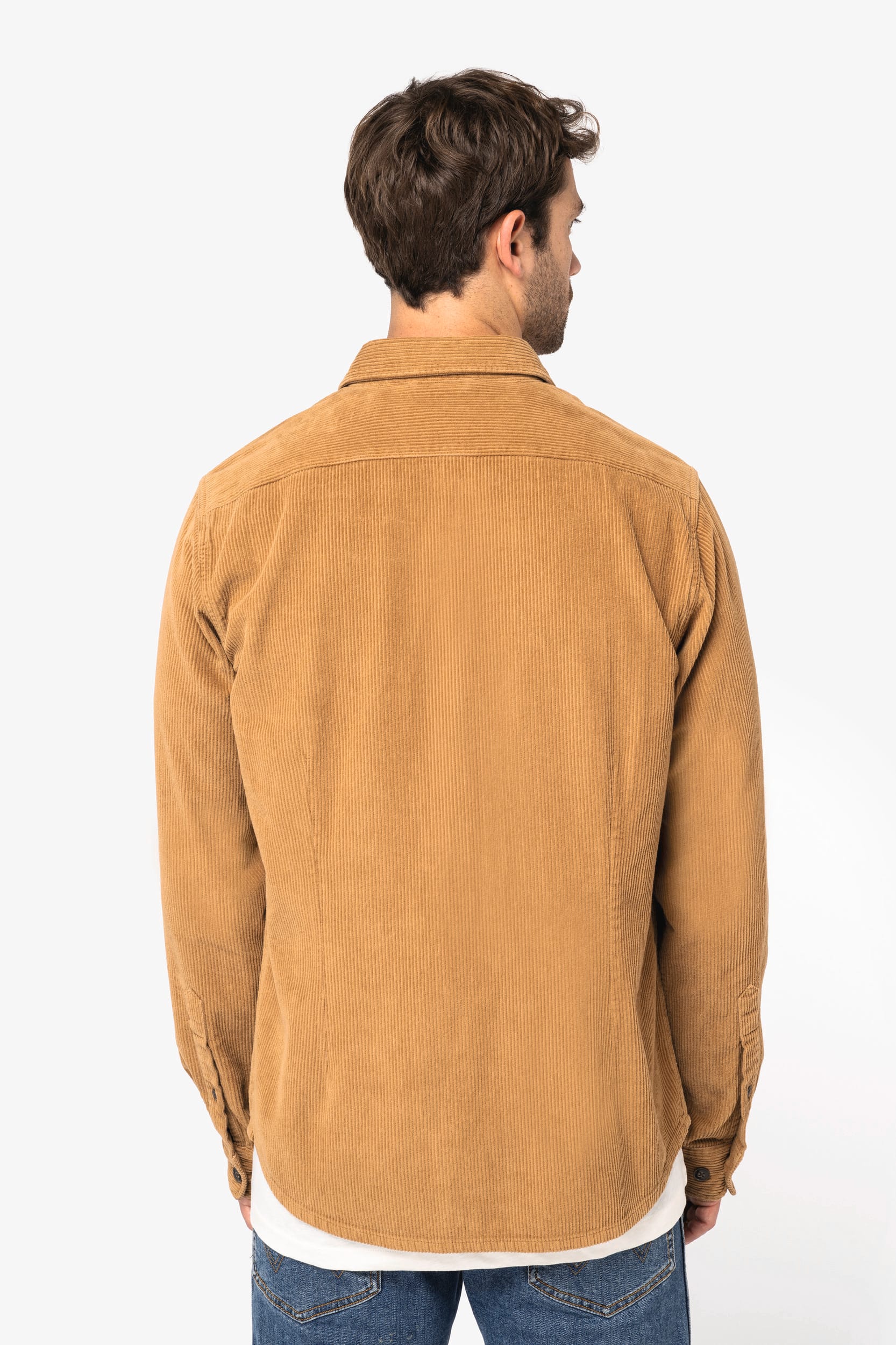 Surchemise en velours côtelé lavé pour homme – 320 g/m² | SP519