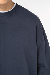 Unisex Oversized Bio-Gewaschenes Rundhals-Sweatshirt – 300 g/m² – NS447
