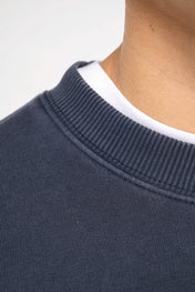 Unisex Oversized Bio-Gewaschenes Rundhals-Sweatshirt – 300 g/m² – NS447