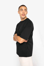 T-shirt en coton biologique lavé pour homme Oversized - 230 g/m – NS326