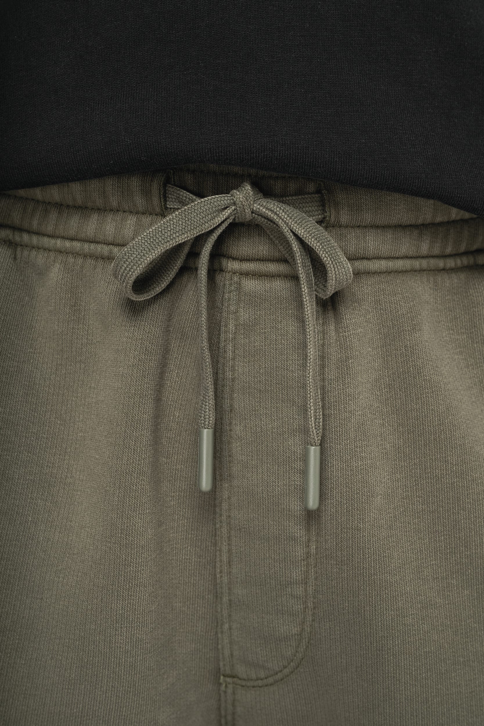 Native Spirit NS717 - Milieuvriendelijke heren cargo shorts van French Terry met gewassen effect