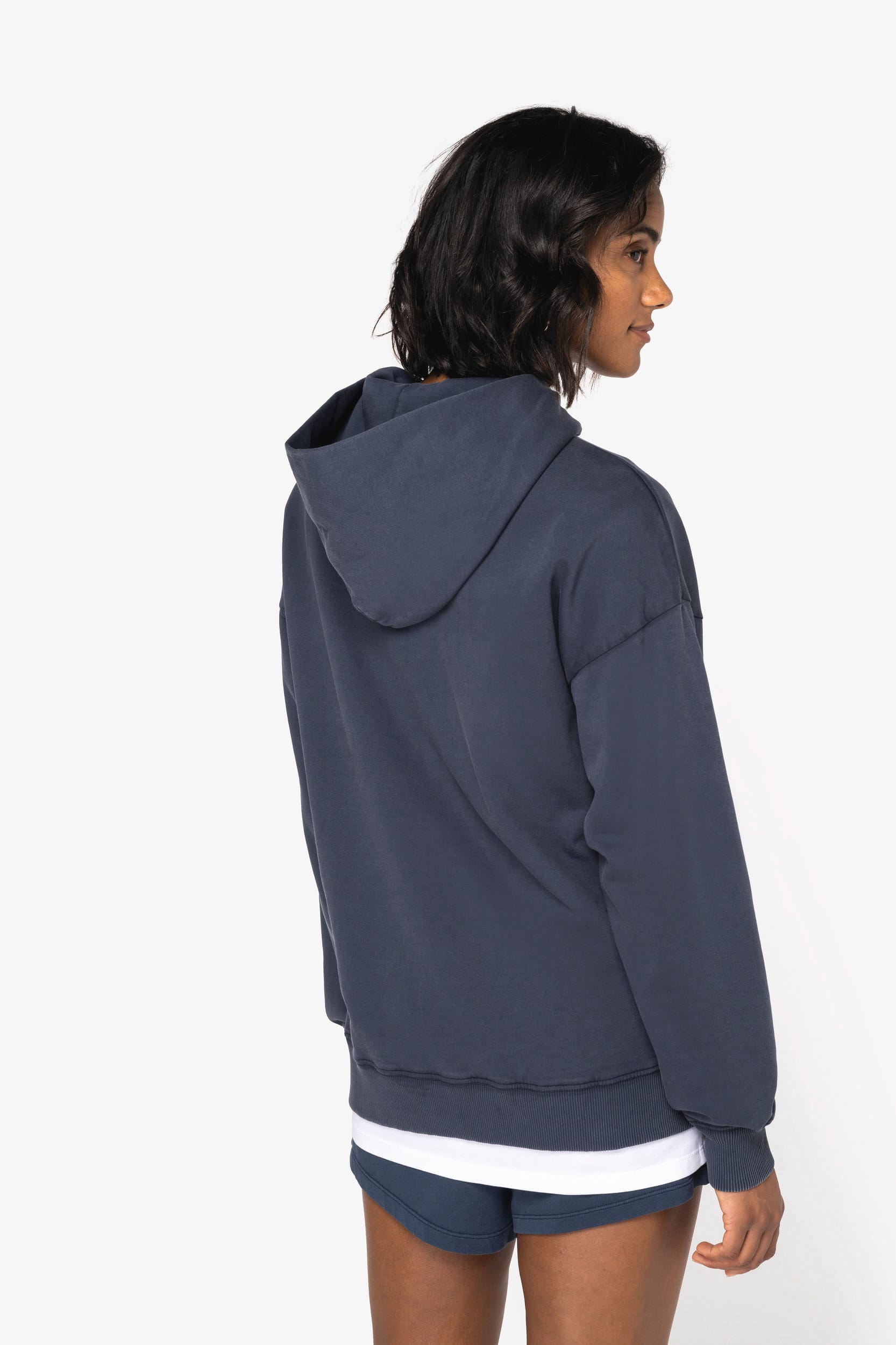 Unisex Oversized Bio-Washed Hoodie – 300 g/m² – NS448