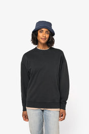 Unisex Oversized Bio-Gewaschenes Rundhals-Sweatshirt – 300 g/m² – NS447