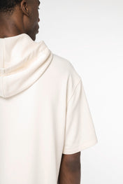 Unisex Kapuzenpullover mit kurzen Ärmeln aus Bio-Baumwolle – French Terry – 300 g/m² – NS406