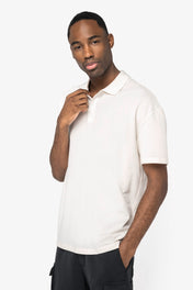 Men’s Organic Piqué Polo with Dropped Shoulders – 220 g/m² – NS204