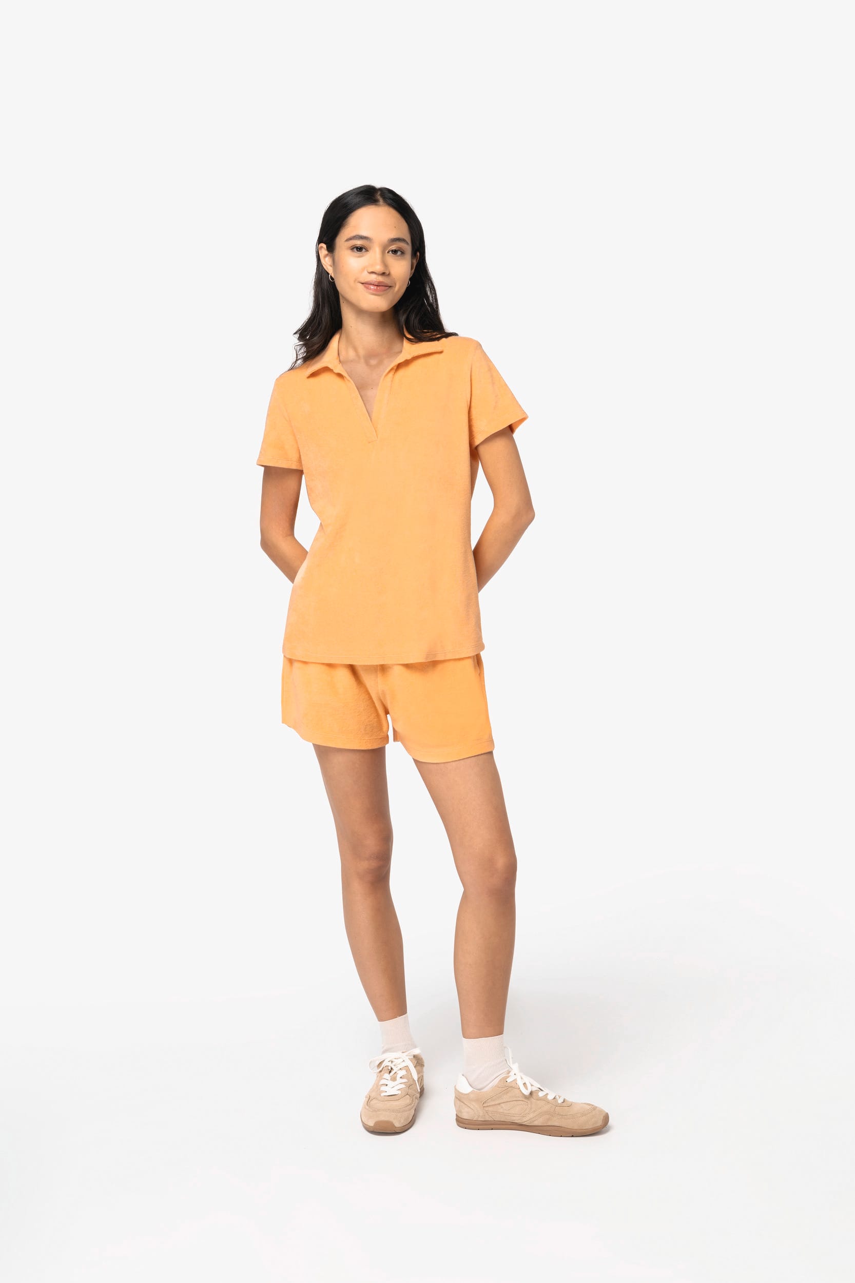 Polo en éponge biologique pour femmes – 210 g/m² – NS228