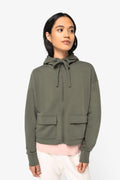 Damen-Sweatshirt mit Reißverschluss - 300g - NS409