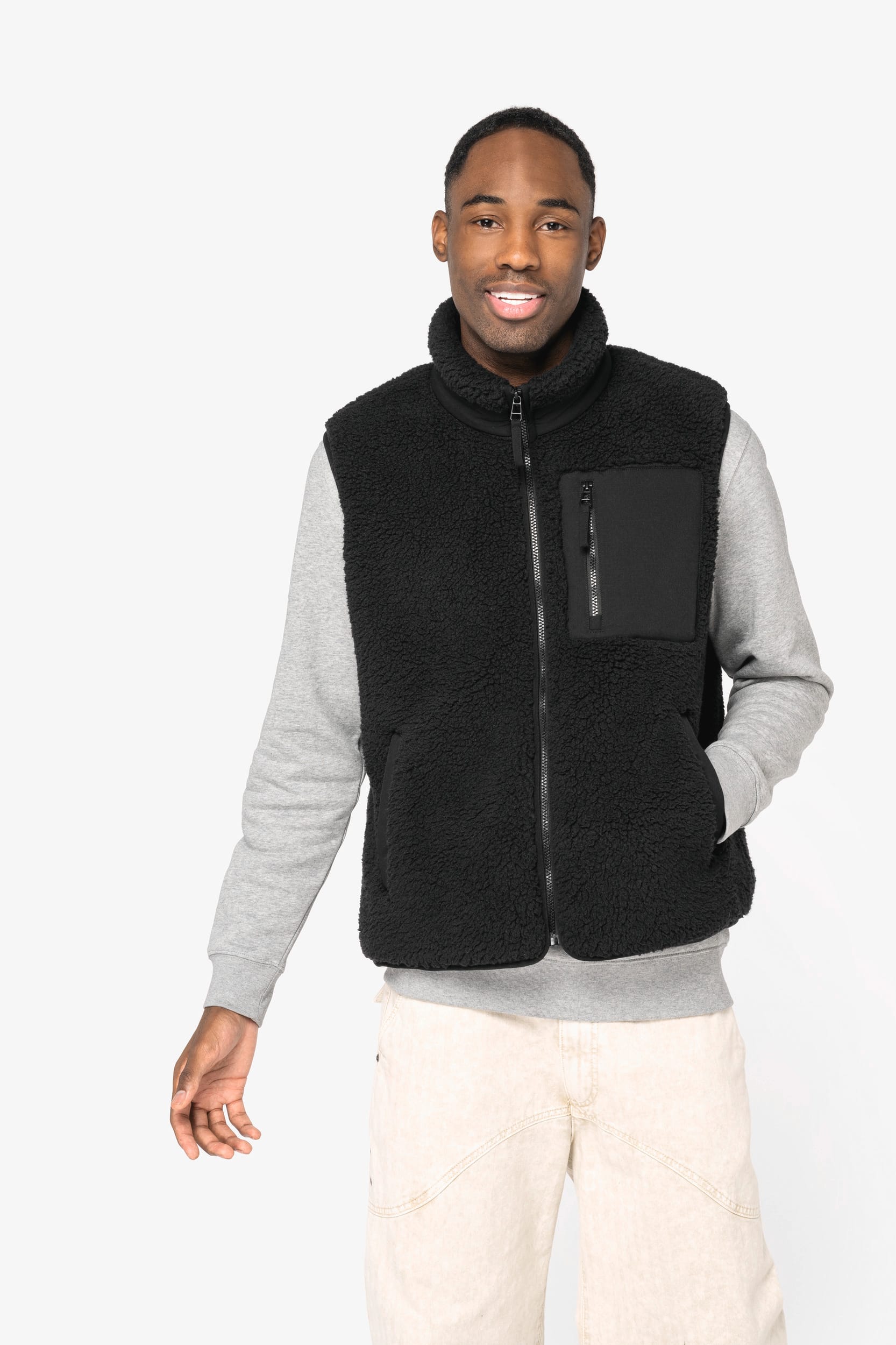 Gilet Sherpa Recyclé Unisexe - NS624