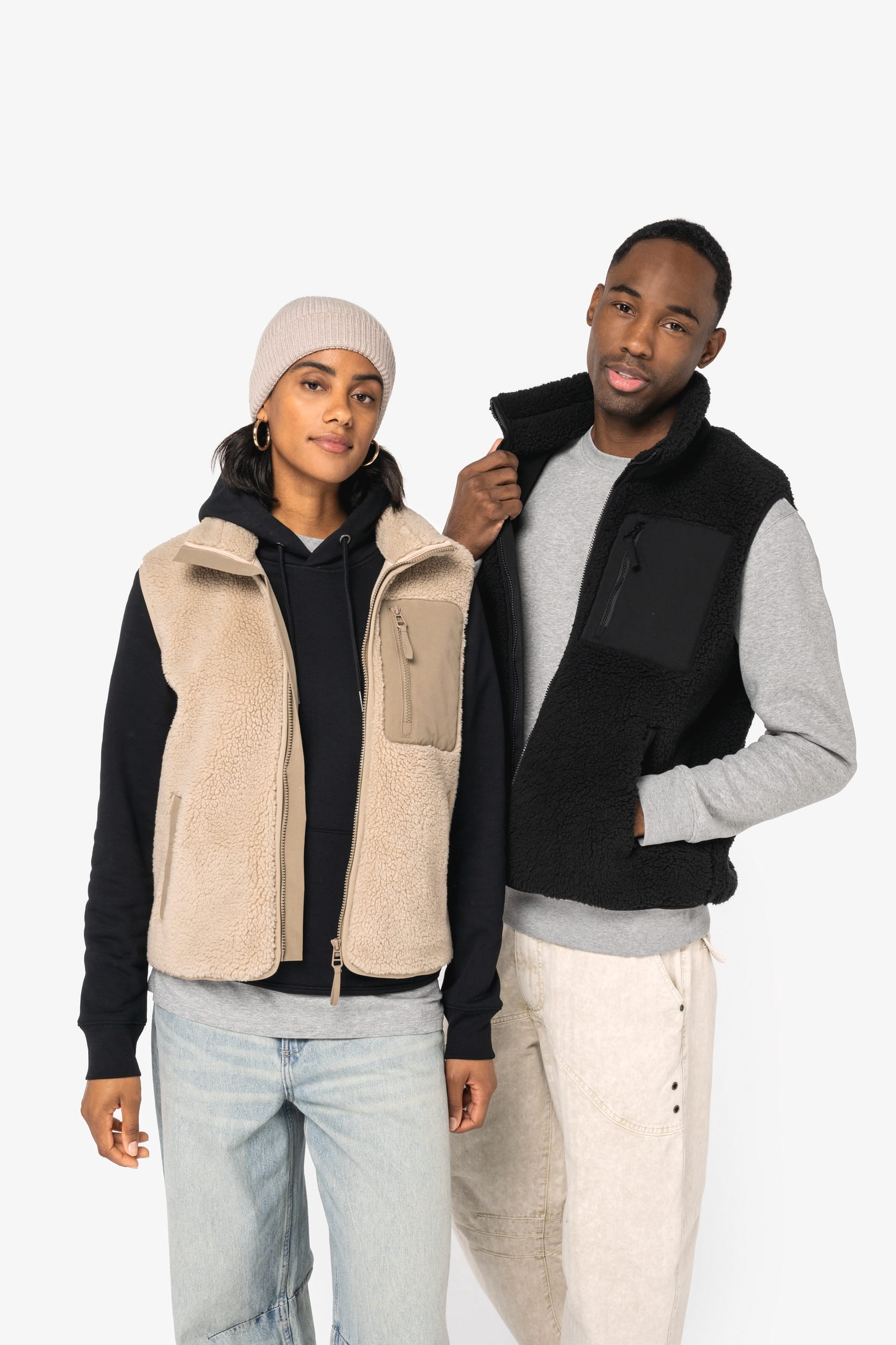Gilet Sherpa Recyclé Unisexe - NS624