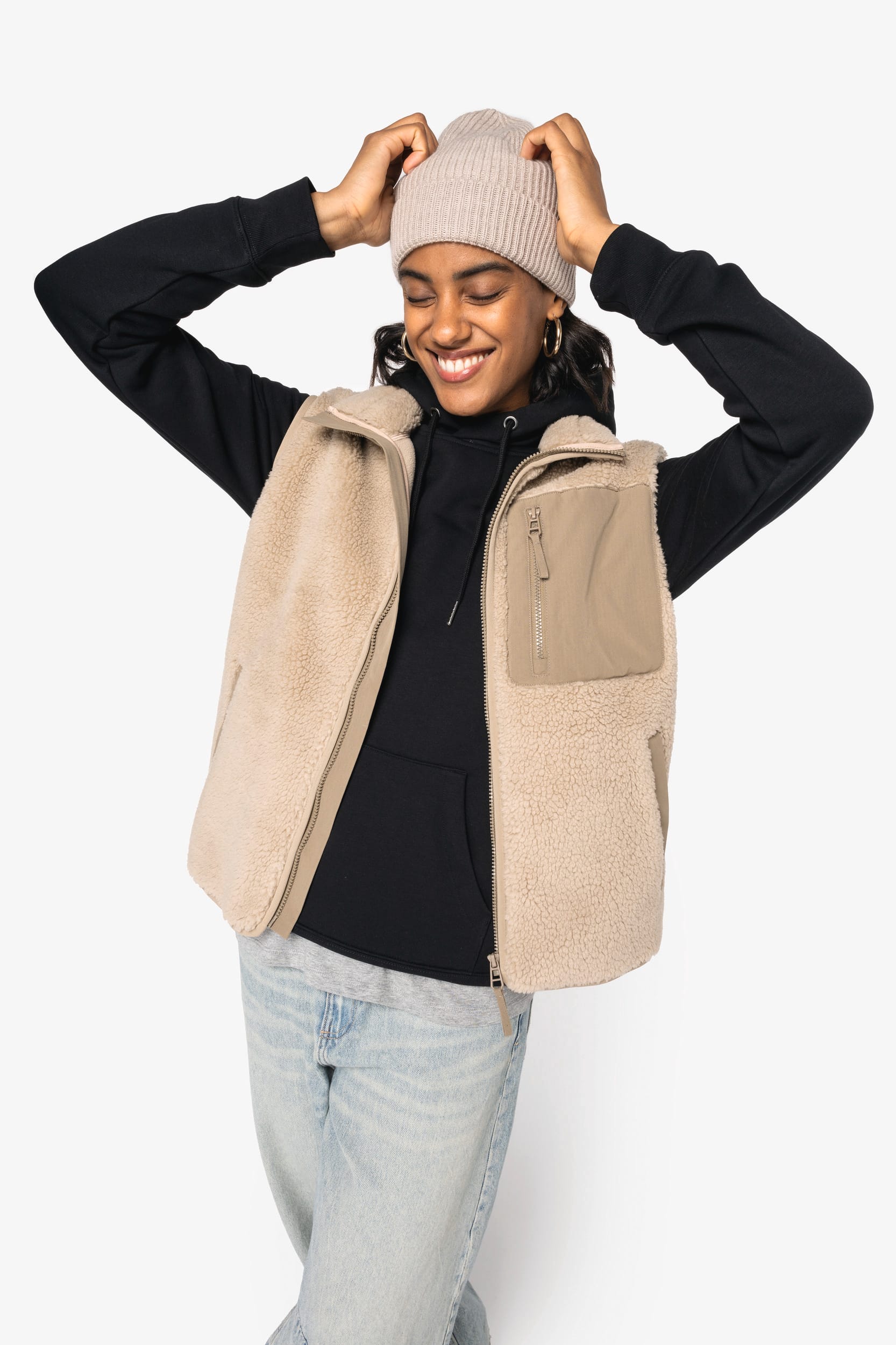 Gilet Sherpa Recyclé Unisexe - NS624