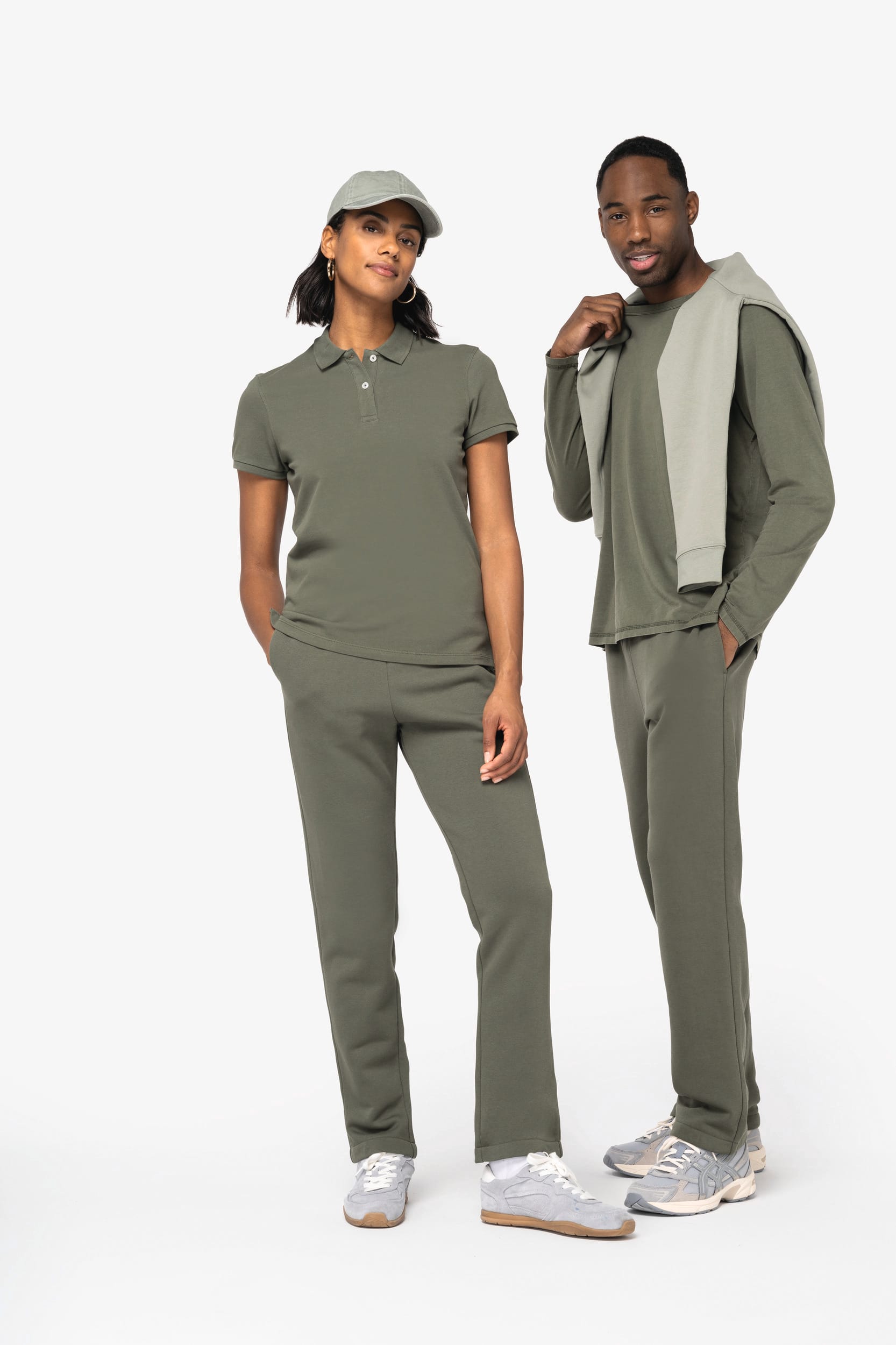Native Spirit NS723 - Unisex loszittende milieuvriendelijke joggingbroek