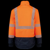 Parka Unisex Reciclada 4 en 1 de Alta Visibilidad – Impermeable | WK660