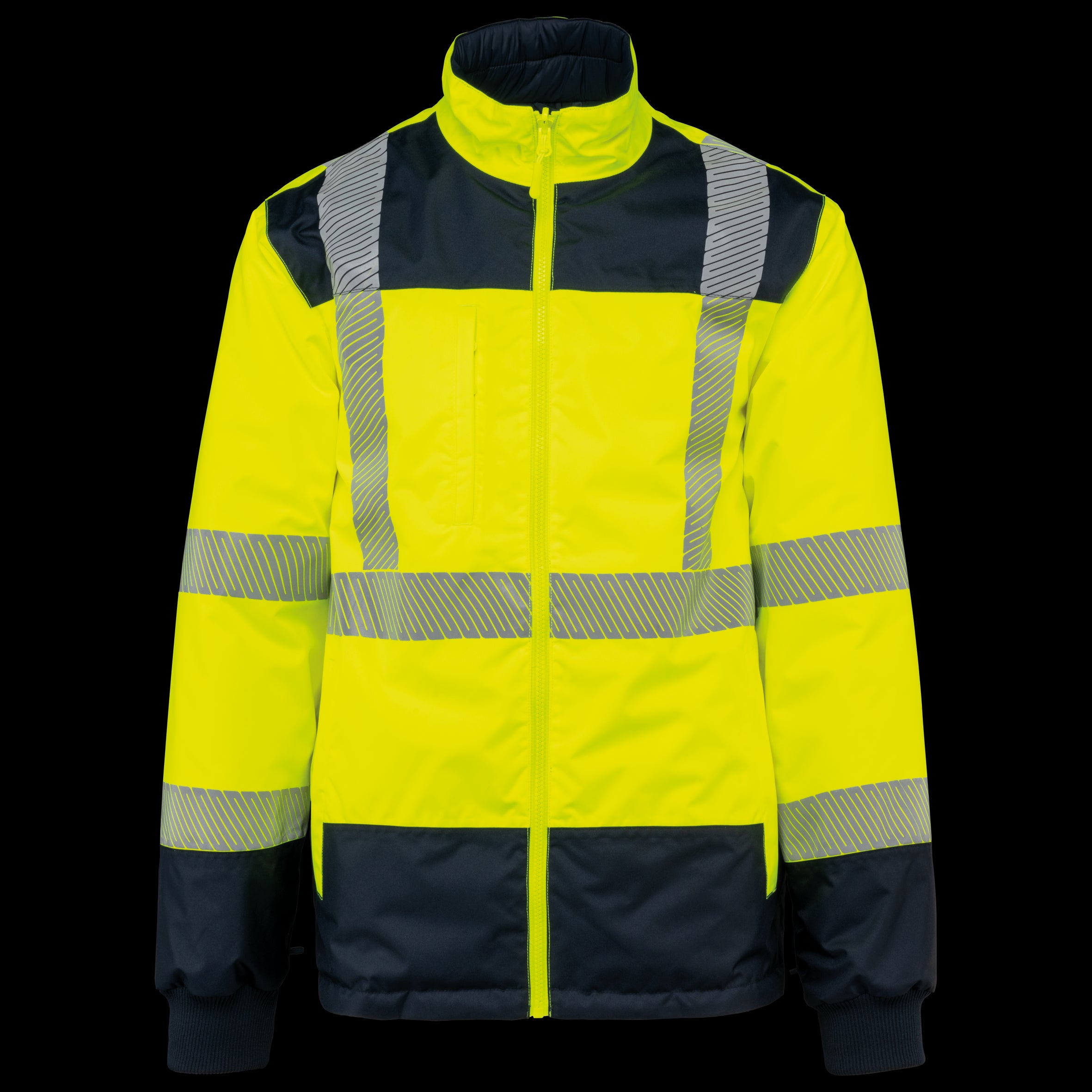 Parka Unisex Reciclada 4 en 1 de Alta Visibilidad – Impermeable | WK660